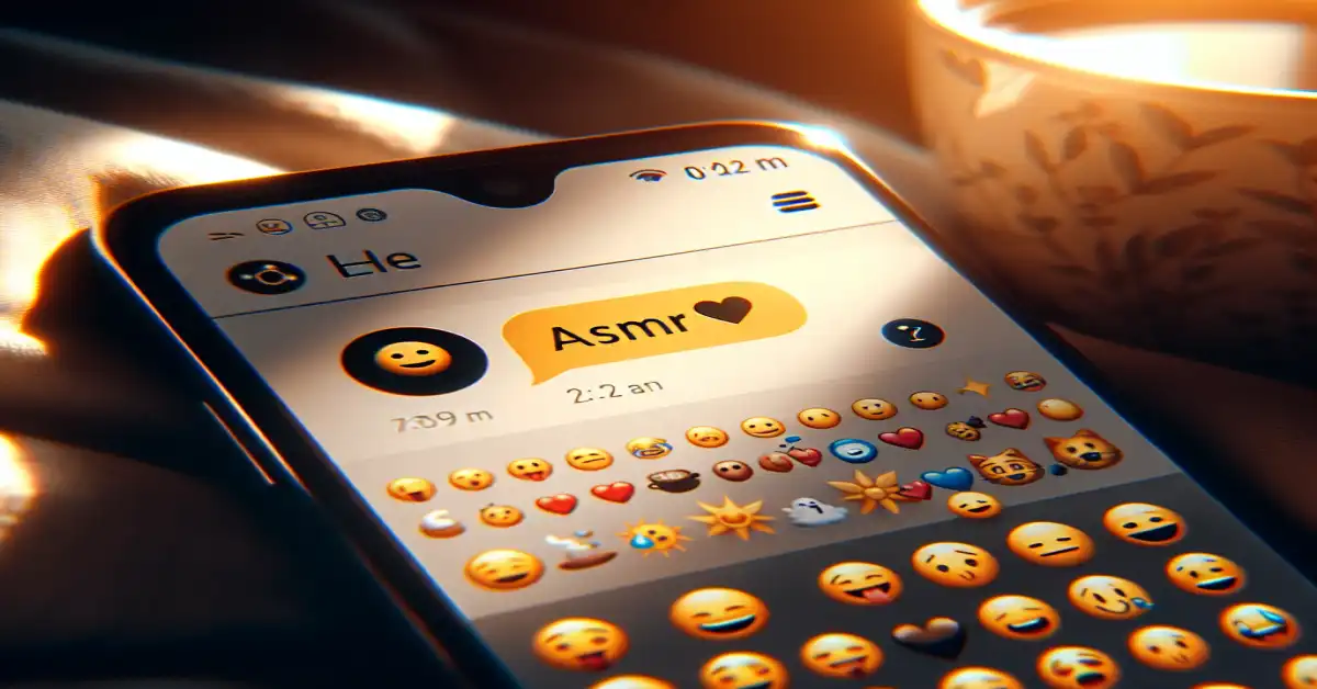 what does asmr mean in text