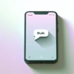 What does BULK mean in text messages