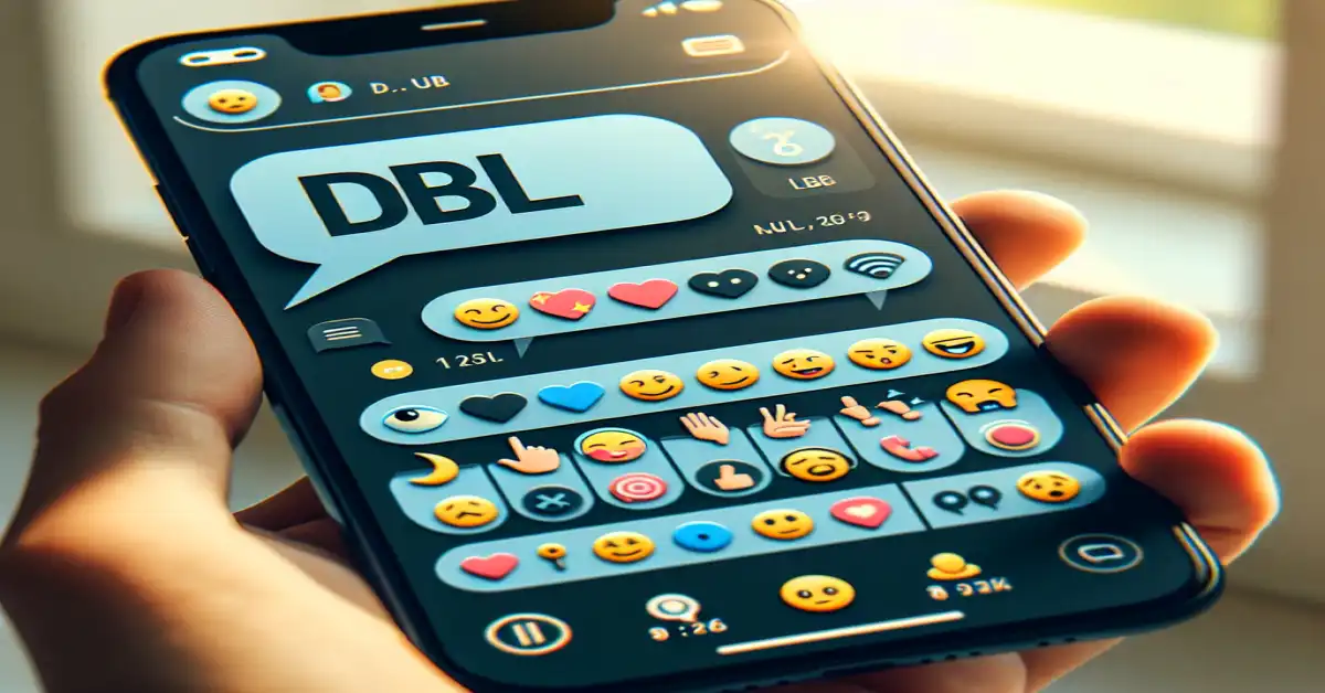 what does dbl mean in text
