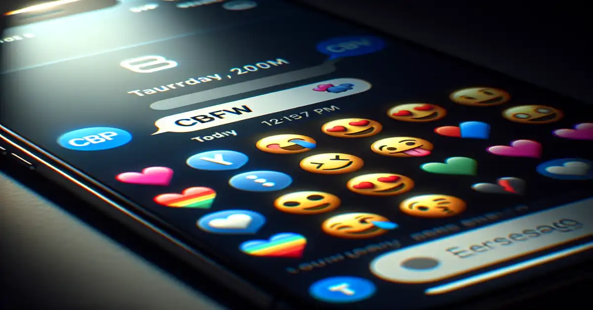 what does cbfw mean in text