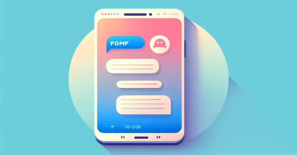 FOMF meaning in text