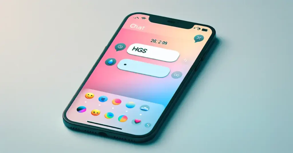 What HGS means in text messages