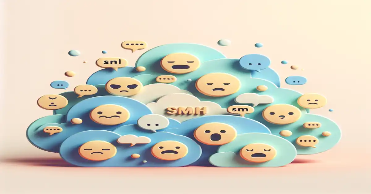 what does smh mean in text messaging