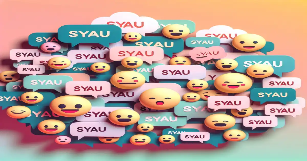 what does syau mean in text message