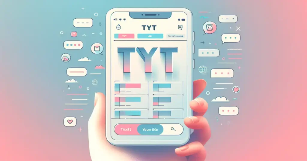 TYT meaning in text messages