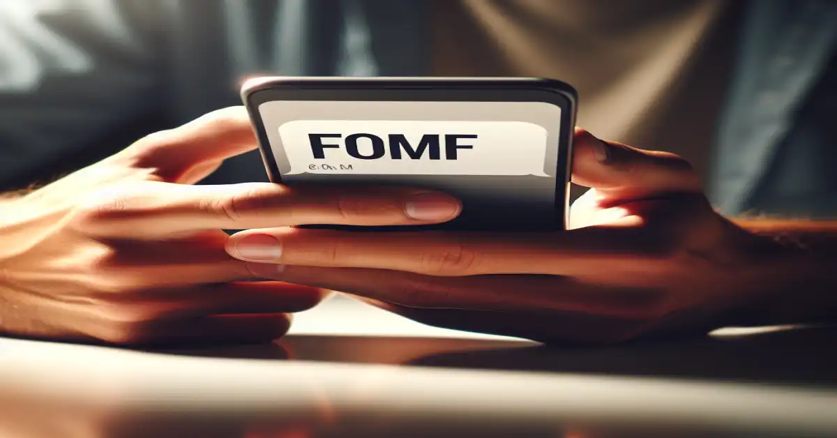 what does fomf mean in text
