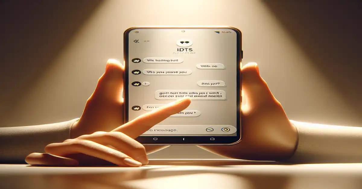 what does idts mean in text