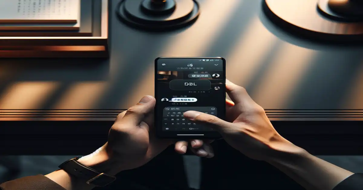 what does dbl mean in text