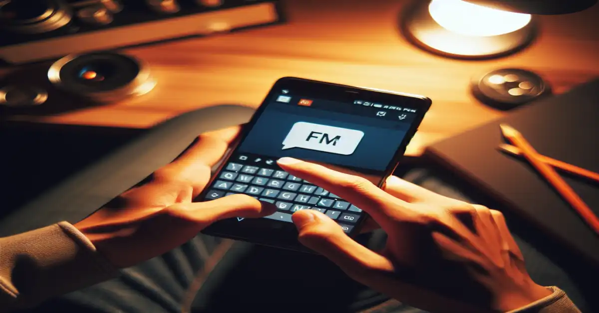 what does fm mean in text